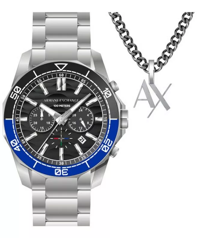Zegarek męski Armani Exchange Spencer Chronograph SET AX7166SET