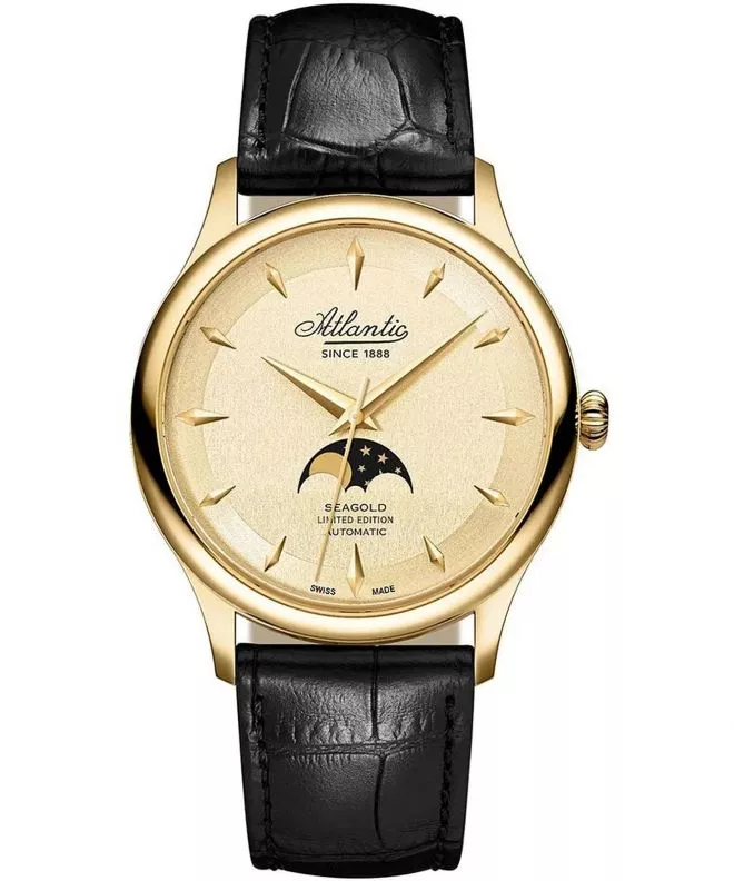 Zegarek męski Atlantic Seagold Moonphase Automatic Limited Edition 96741.65.31