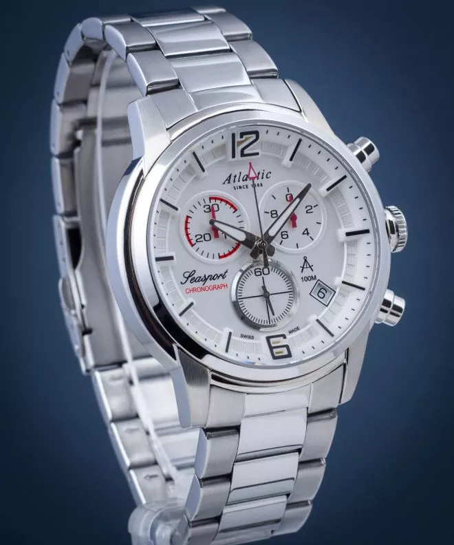 Zegarek męski Atlantic Seasport Chrono 87466.41.25