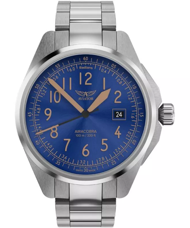 Zegarek męski Aviator Airacobra 43 Type B V.1.38.0.326.5
