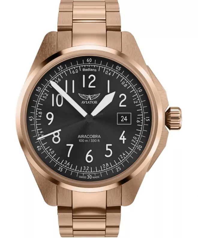 Zegarek męski Aviator Airacobra 43 Type B V.1.38.2.322.5