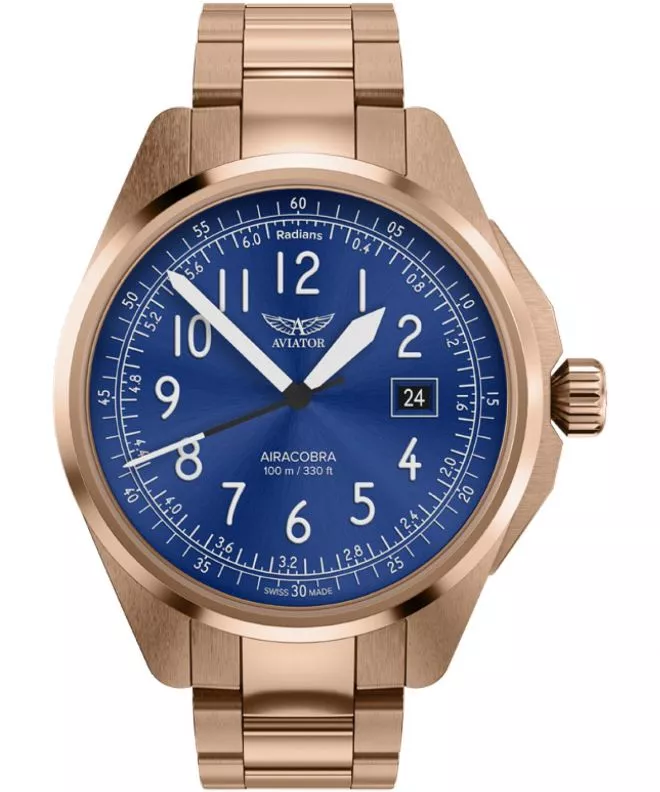 Zegarek męski Aviator Airacobra 43 Type B V.1.38.2.325.5