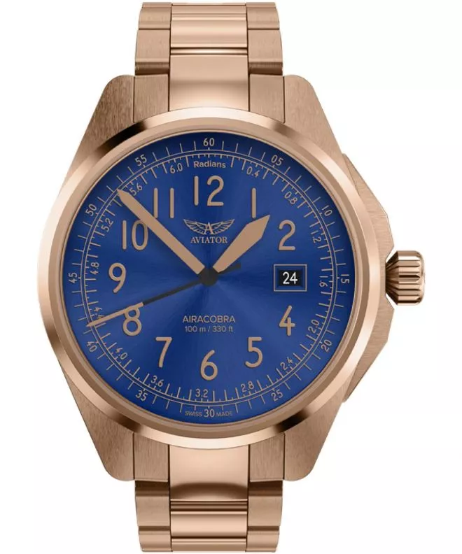 Zegarek męski Aviator Airacobra 43 Type B V.1.38.2.326.5
