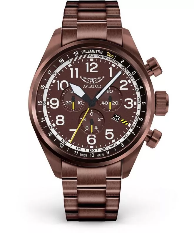 Zegarek męski Aviator Airacobra P45 Chronograph V.2.25.8.172.5