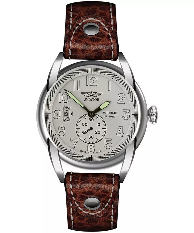 Zegarek męski Aviator Vintage Bristol Automatic Limited Edition V.3.07.0.019.4
