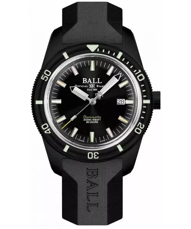 Zegarek męski Ball Engineer II Skindiver Heritage Manufacture Chronometer Limited Edition DD3208B-P2C-BKR