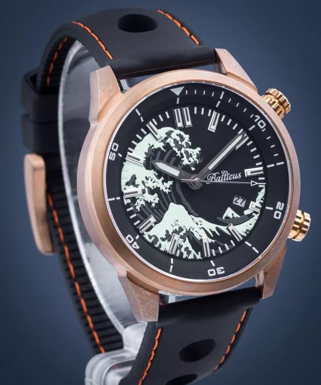 Zegarek męski Balticus Fala Bronze Automatic Limited Edition F-A-B