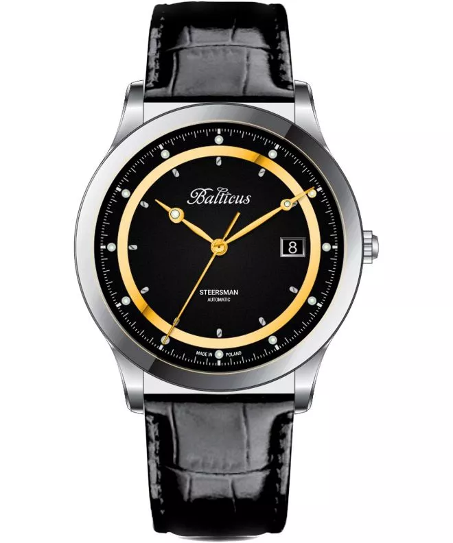 Zegarek męski Balticus Steersman Automatic Limited Edition BALSTSBG