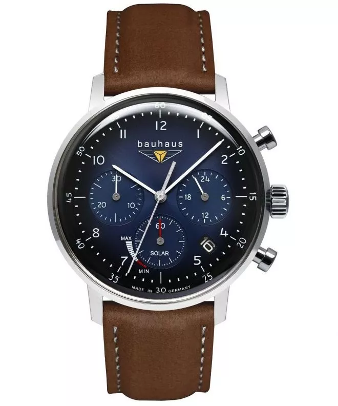 Zegarek męski Bauhaus Classic Power Reserve Solar Chronograph 2086-3