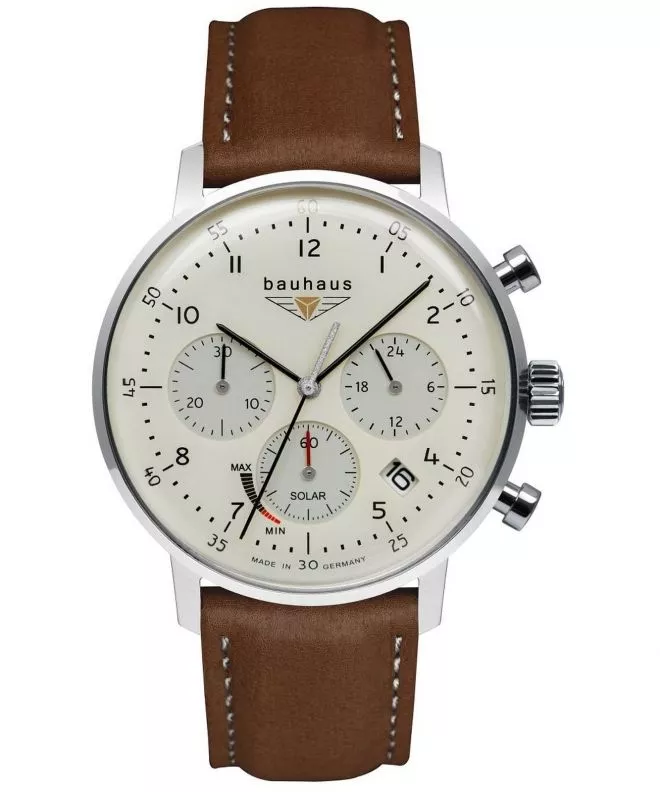Zegarek męski Bauhaus Classic Power Reserve Solar Chronograph 2086-5
