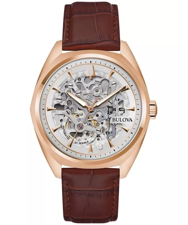 Zegarek męski Bulova Surveyor Skeleton Automatic 97A175