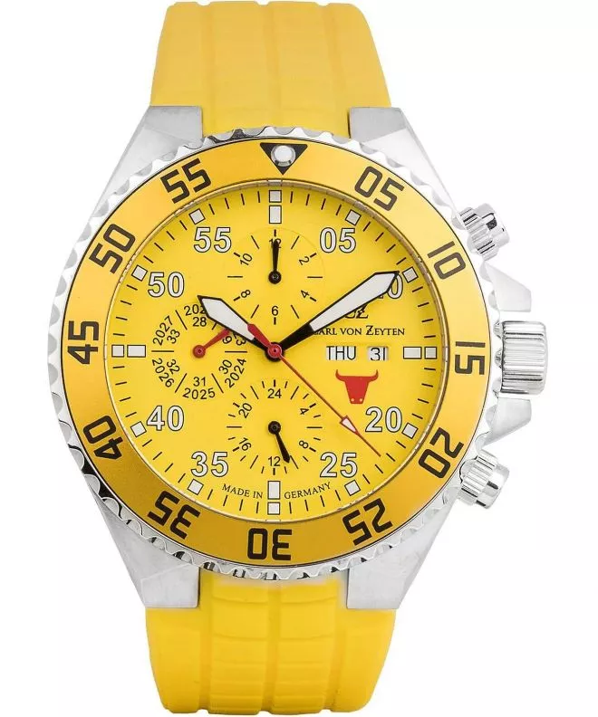 Zegarek męski Carl von Zeyten Belchen Automatic Chronograph Limited Edition CVZ0067YLS