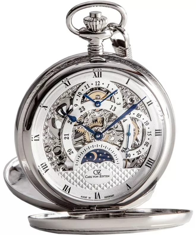 Zegarek męski Carl von Zeyten Schutter Skeleton Mechanical CVZ0038SL