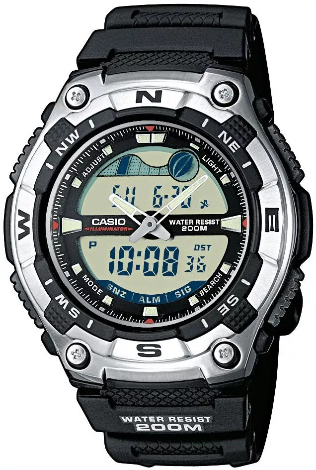 Zegarek męski Casio Marine Sport AQW-100-1AVEF