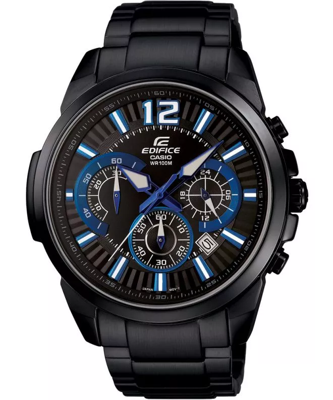 Zegarek męski Casio EDIFICE Chronograph EFR-535BK-1A2VUEF