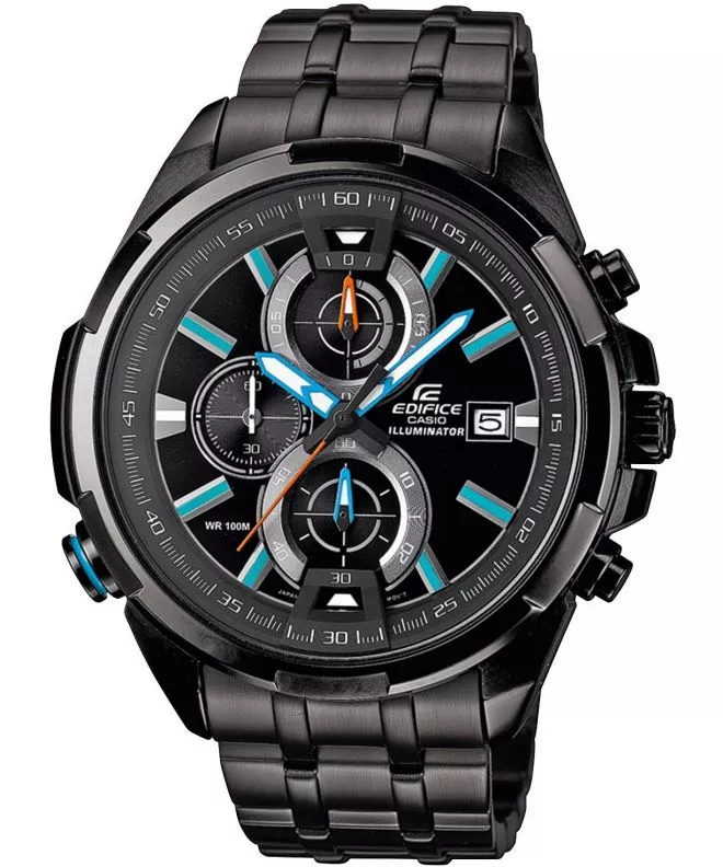 Zegarek męski Casio EDIFICE Chronograph EFR-536BK-1A2VEF