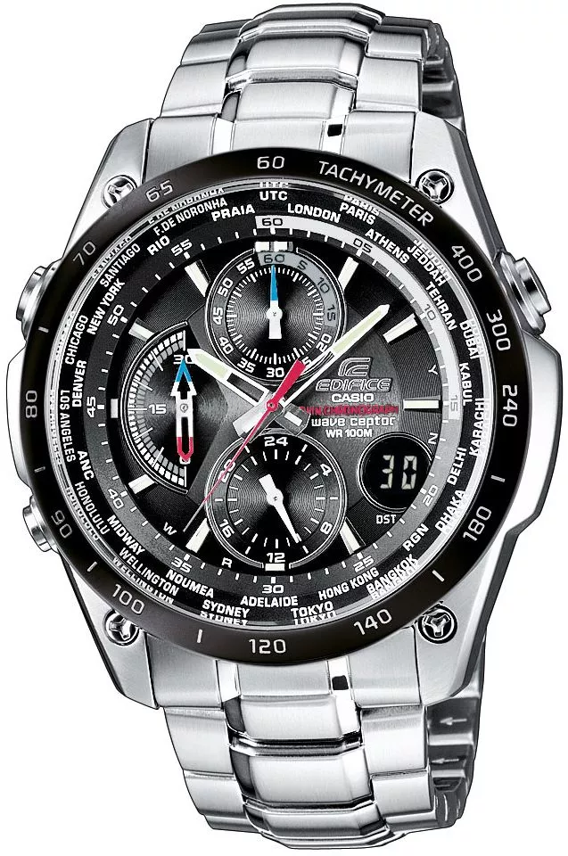 Zegarek męski Casio EDIFICE Waveceptor EQW-500DBE-1AVER