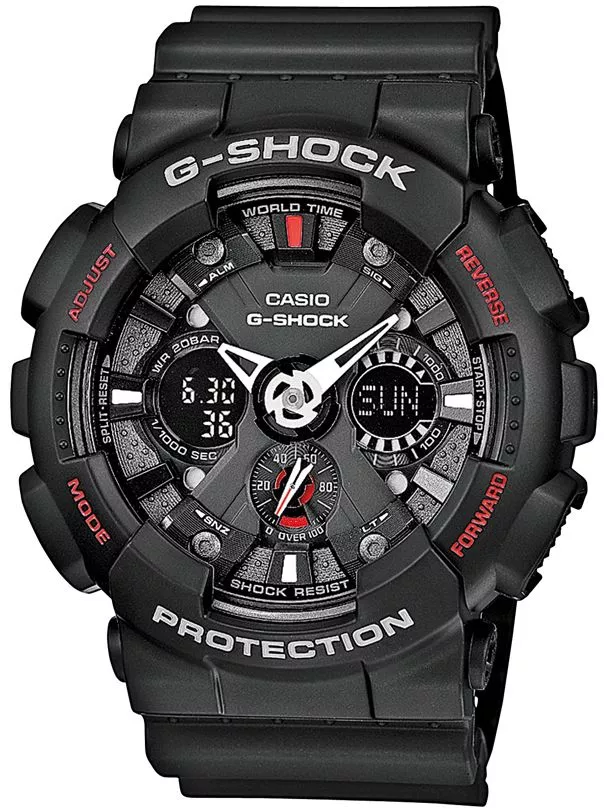 Zegarek męski Casio G-SHOCK GA-120-1AER