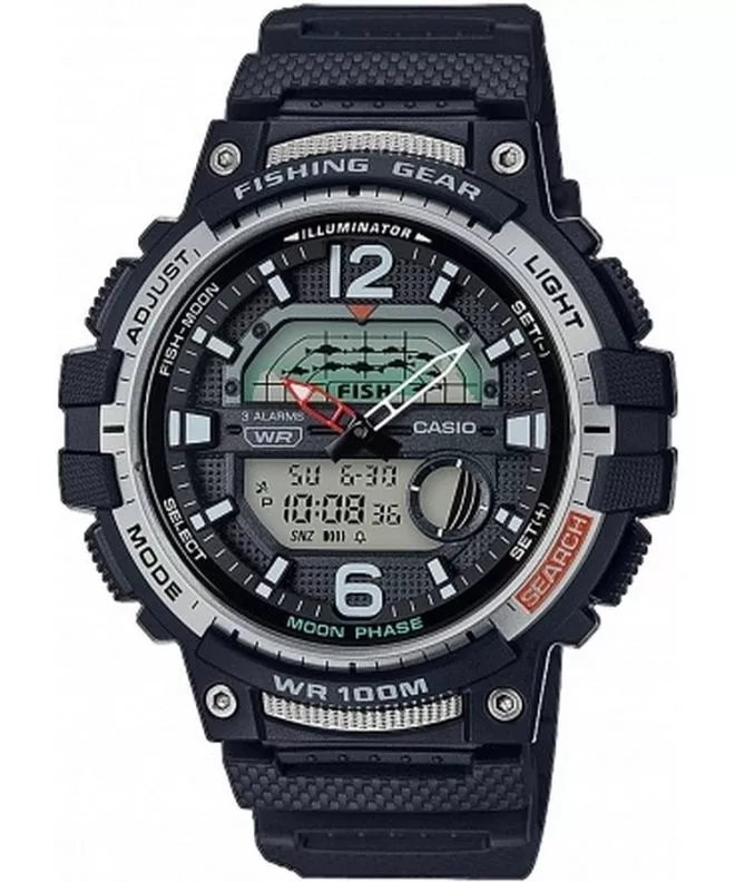 Zegarek męski Casio Sport Fishing Gear Combi 								 WSC-1250H-1AVEF