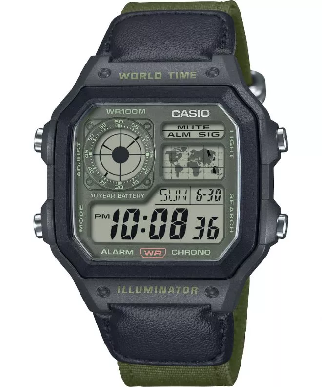 Zegarek męski Casio Vintage 'Royale' Timeless AE-1200WHUB-3AVEF