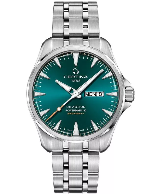 Zegarek męski Certina Aqua DS Action Day-Date C032.430.11.091.00 (C0324301109100)