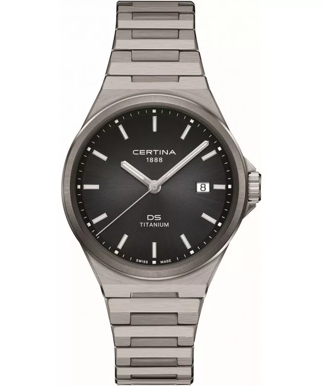 Zegarek męski Certina DS-7 Titanium Quatrz C043.410.44.051.00 (C0434104405100)