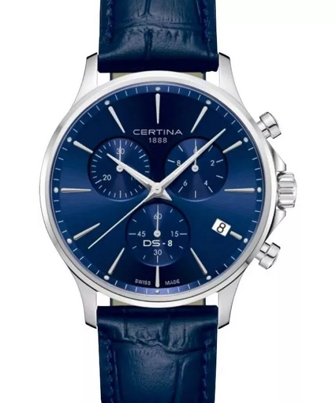 Zegarek męski Certina DS 8 Chronograph C045.417.16.041.00 (C0454171604100)