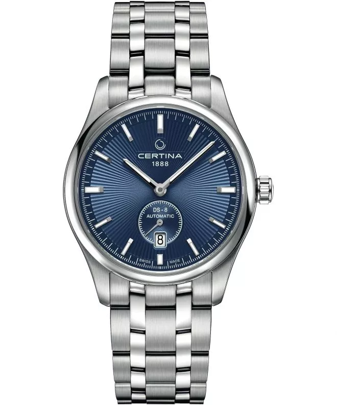 Zegarek męski Certina DS-8 Small Second C033.428.11.041.00 (C0334281104100)