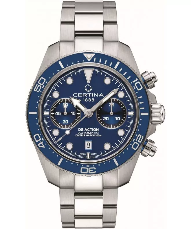 Zegarek męski Certina DS Action Diver Chrono C032.827.11.041.00 (C0328271104100)