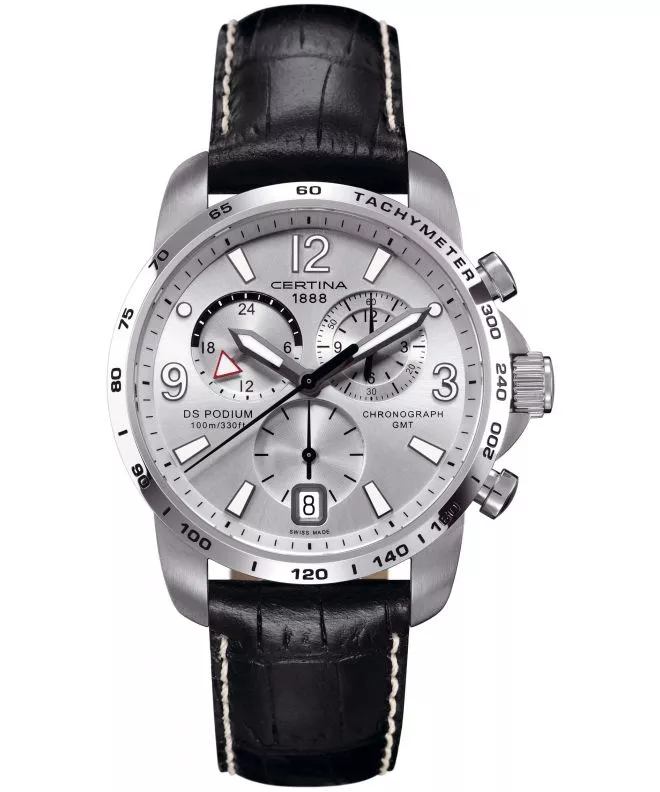 Zegarek męski Certina Ds Podium Big Size GMT Chrono C001.639.16.037.00 (C0016391603700)