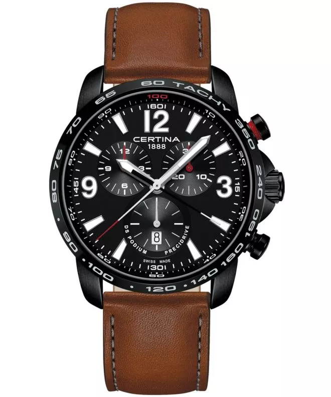 Zegarek męski Certina Sport DS Podium Big Chrono C001.647.36.057.00 (C0016473605700)