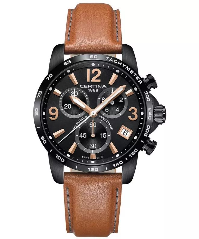 Zegarek męski Certina Sport DS Podium Chrono C034.417.36.057.00 (C0344173605700)