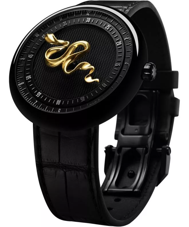 Zegarek męski Ciga Design Legend of Serpent Automatic 18K Gold Limited Edition GPHG 2021 SET U037-BB01-W1B