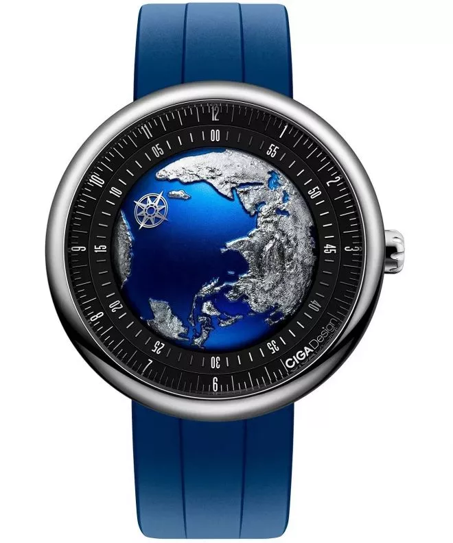 Zegarek męski Ciga Design U Series Blue Planet II Astronomy GPHG 2021 U033-SU01-W6U