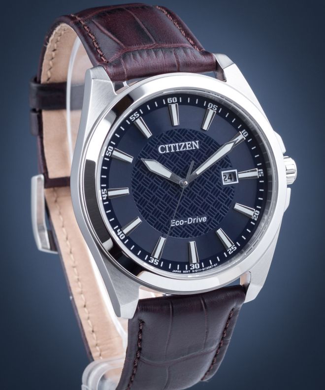CITIZEN Eco-Drive BM7108-81A Orologio Uomo Al Quarzo Con Vetro Zaffiro E Datario
