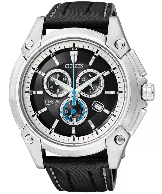 Zegarek męski Citizen Eco-Drive Titanium Chronograph AT0860-22E