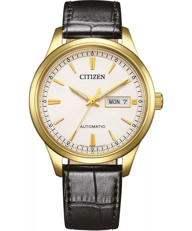 Zegarek męski Citizen Mechanical Day Date Automatic NY4059-09AC (NY4059-09AE)
