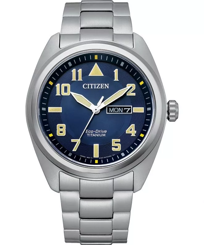 Zegarek męski Citizen Military Super Titanium BM8560-88LC (BM8560-88LE)