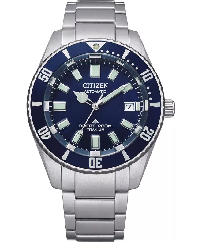 Zegarek Męski Citizen Promaster Mechanical Challange Diver Fuji-Tsubo Super Titanium Automatic NB6021-68L