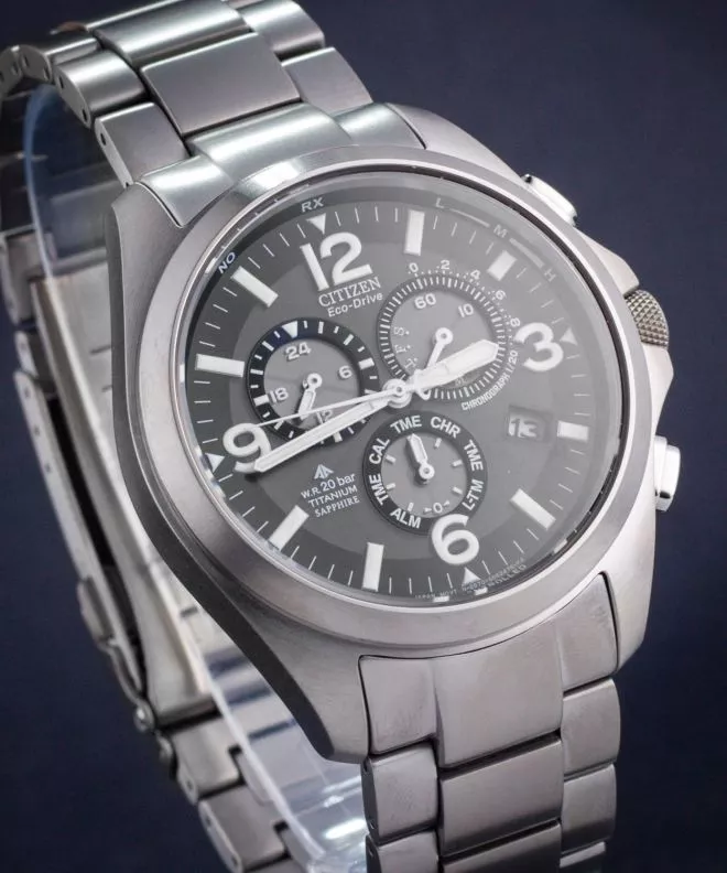 Zegarek męski Citizen Promaster Titanium Eco-Drive Radio Controlled AS4030-59E