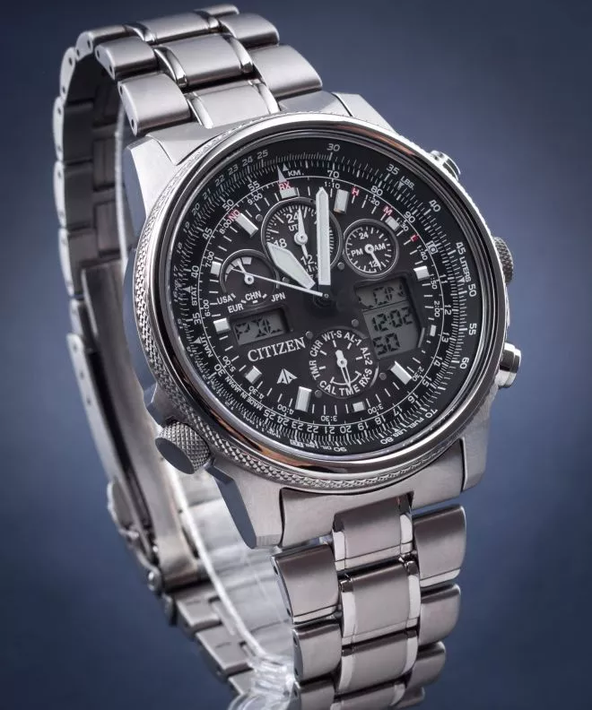 Zegarek męski Citizen Promaster Super Titanium Radio Controlled JY8020-52E 