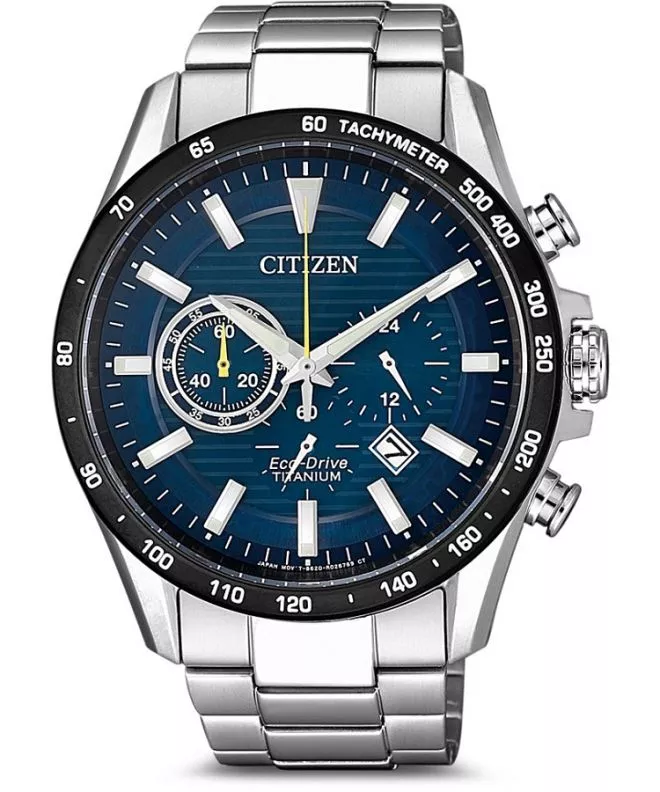Zegarek męski Citizen Super Titanium Eco-Drive Chronograph CA4444-82L