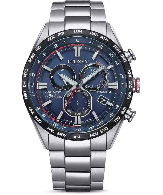 Zegarek męski Citizen Super Titanium Radio Controlled CB5945-85L