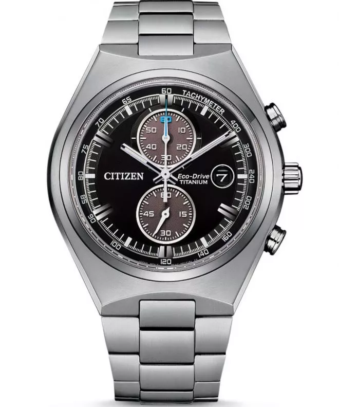 Zegarek Męski Citizen Titanium Eco-Drive Racer CA7090-87E