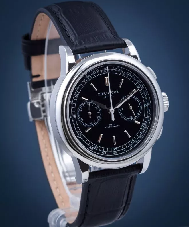 Zegarek męski Corniche Heritage Chronograph 65408