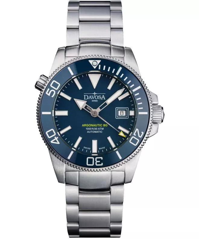 Zegarek męski Davosa Argonautic 39 BG Automatic 161.528.40