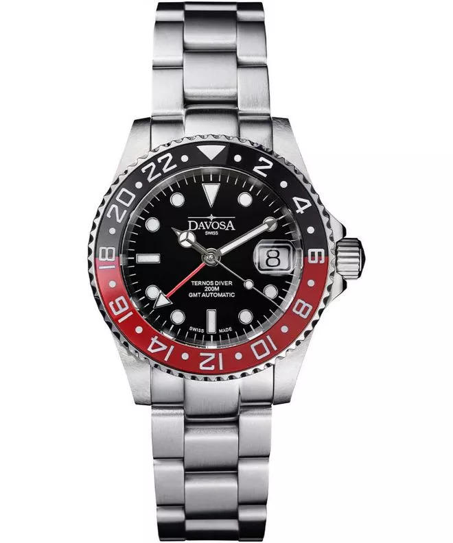 Zegarek męski Davosa Ternos Automatic GMT Ceramic 161.590.90