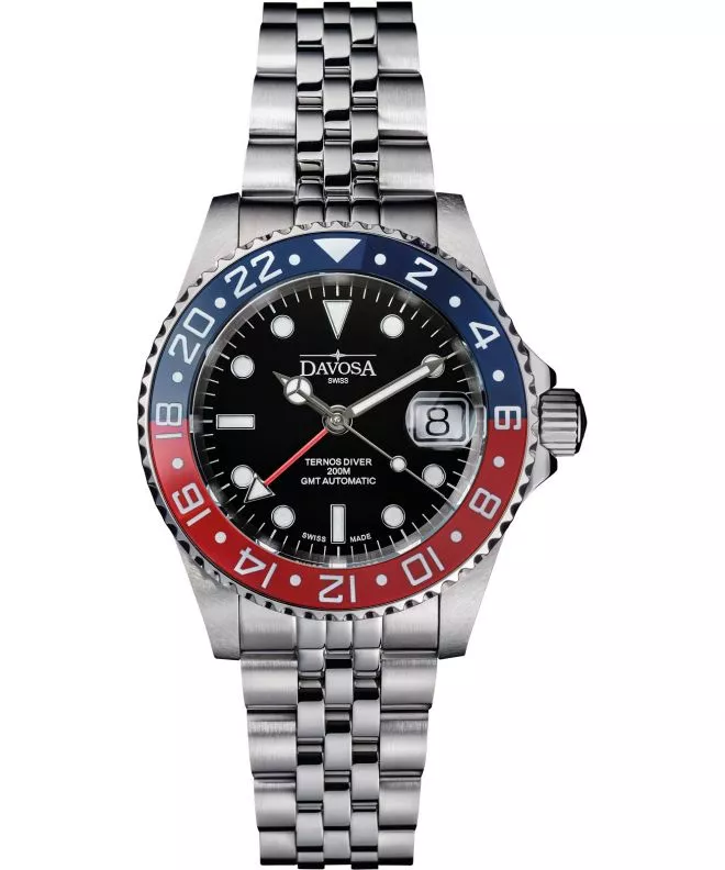 Zegarek męski Davosa Ternos Diver GMT Automatic 161.590.06