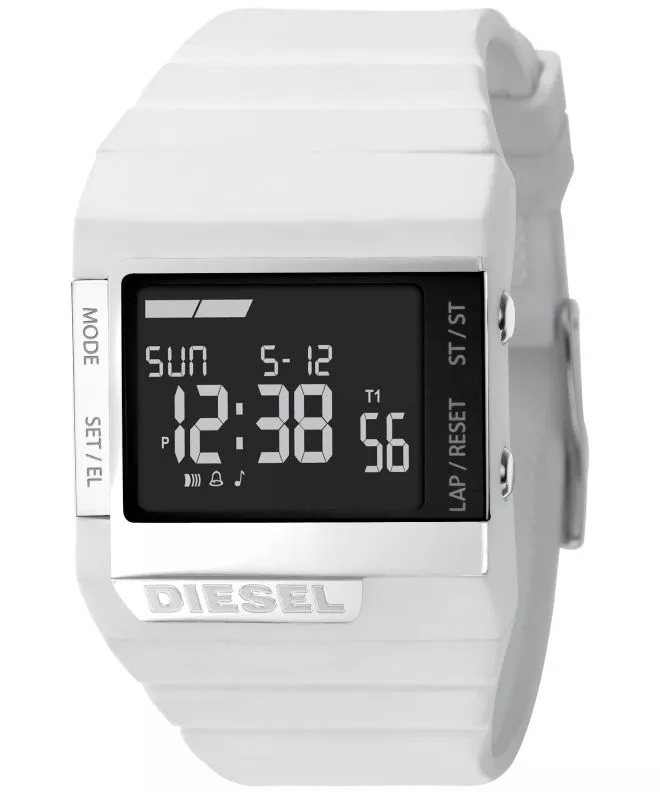 Zegarek męski Diesel White Digital DZ7131