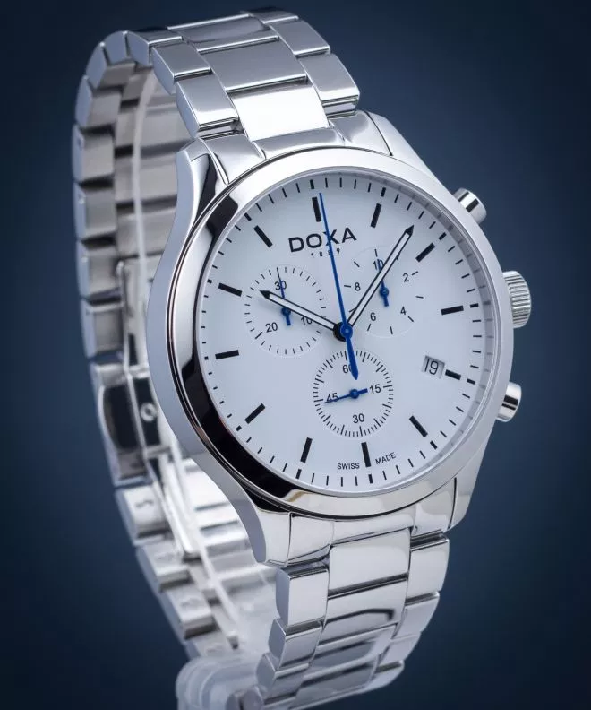 Zegarek męski Doxa D-Chrono 165.10.015.10